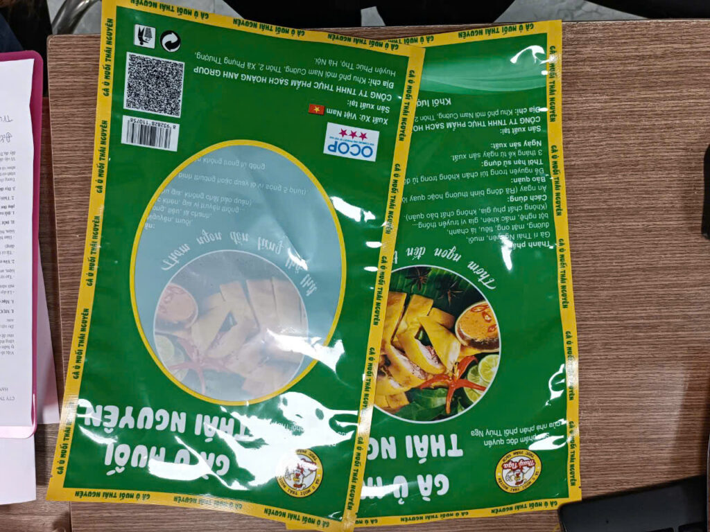 Màng lá chuối giả