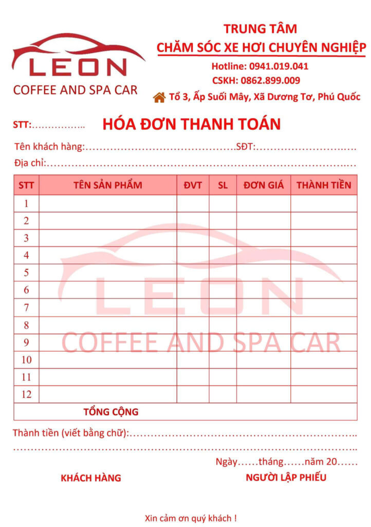 Hoá đơn