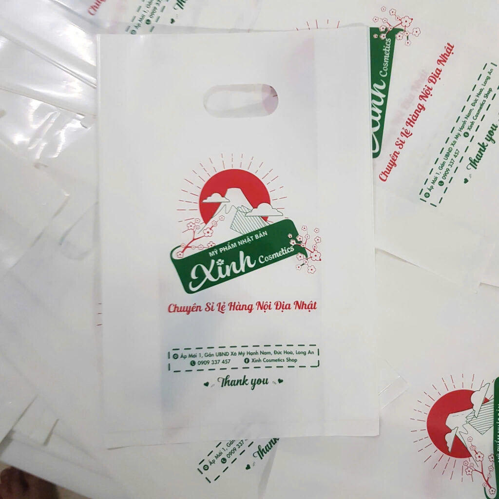Túi PE hột xoài